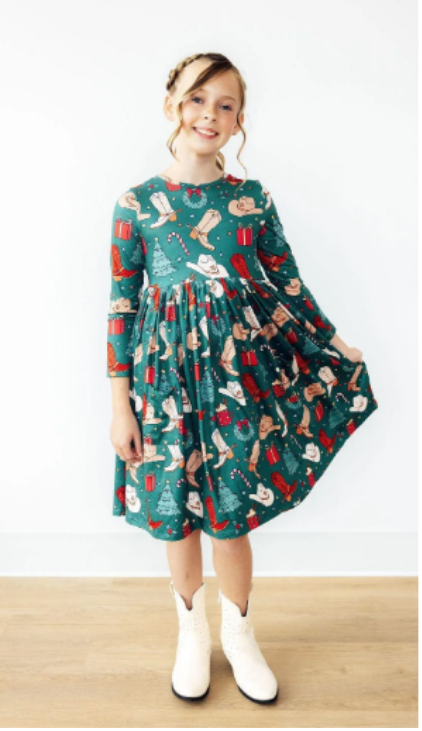 Girls Christmas Celebration Dress